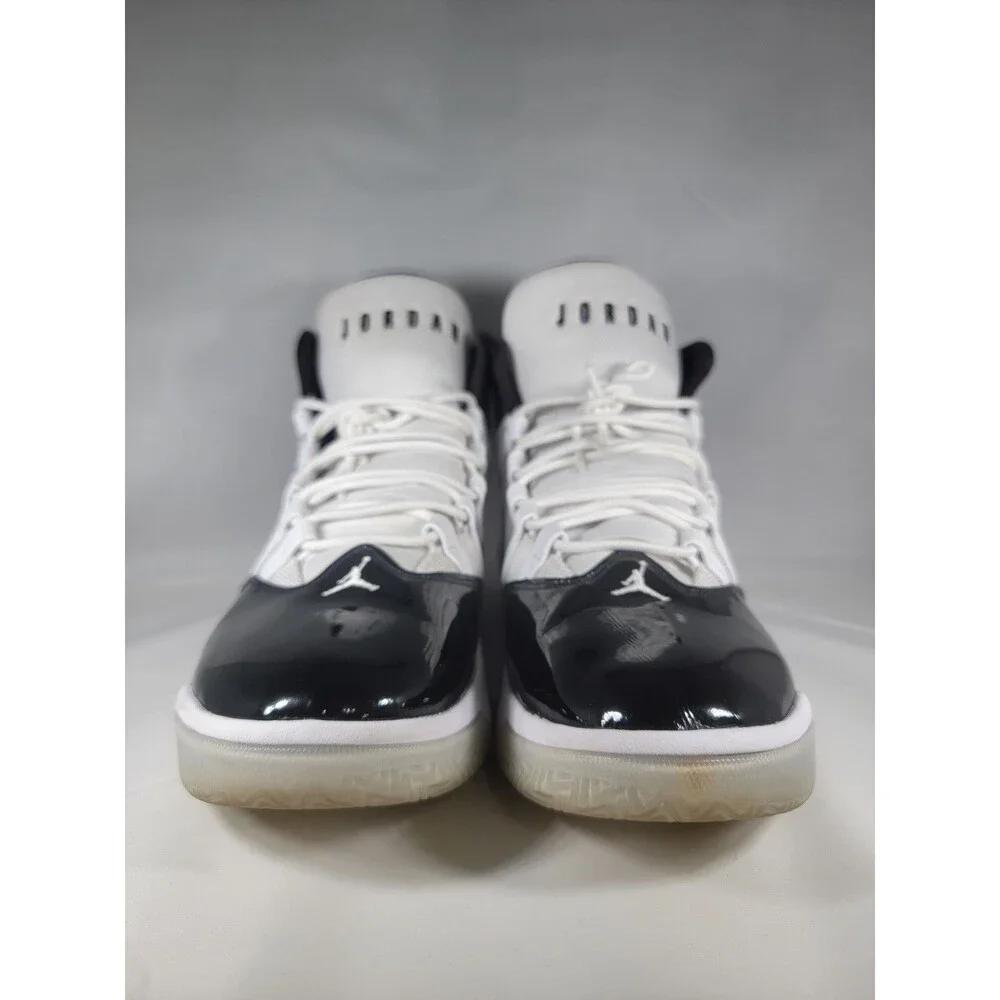 Jordan Max Aura Men's Sneakers Size 14 AQ9084-011 Black & White No insoles!